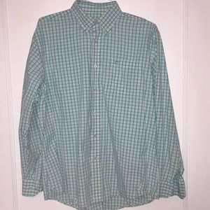 Southern Tide Plaid Button Down Shirt